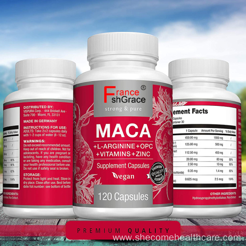 maca extract Improve Men Strength maca supplement capsules